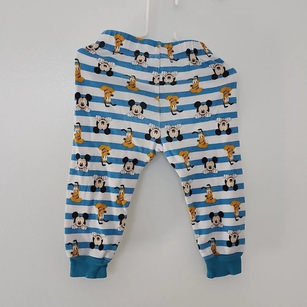 Mickey Mouse print pajama bottom size 24 months